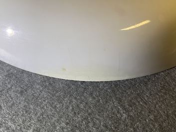 A Chinese famille rose eggshell 'peony and fingered citron' plate, Yongzheng